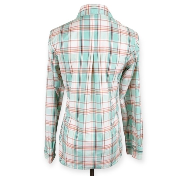 𝅺patagonia Overcast Shirt Long Sleeve Button Down Plaid - Picture 5 of 7